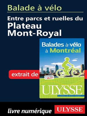 cover image of Balade à vélo entre parcs et ruelles du Plateau Mont-Royal